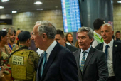 PRESIDENTE DE PORTUGAL MARCELO REBELO DE SOUSA CHEGA A RECIFE (PE)