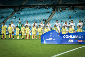 Partida entre grêmio e club atlético grau (per) pela copa conmebol sudamericana 2025