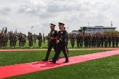 Japanese Self Defense Chief of Staff meets Indonesian Chief of Armed Forces in Jakarta