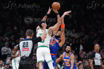 NBA: Playoffs-New York Knicks at Boston Celtics