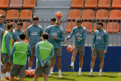 Entrenamiento del Atlético de Madrid