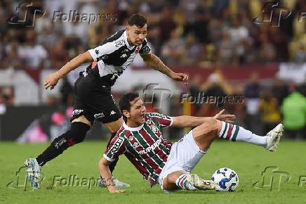 Partida entre Flumiense e Vasco pelo Campeonato Brasileiro 2025.