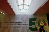 ECOWAS at 50: leaders from the Economic Community of West African States (ECOWAS) gather to celebrate in Lagos Nigeria