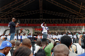Political coalition in Abidjan demands dialogue with government to ensure peaceful, inclusive election