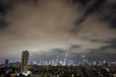 Missiles attack from Iran to Israel