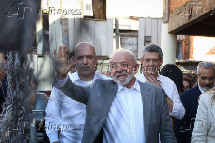 SAO PAULO, SP, 26.06.2025-LULA LANCA ACAO DE MORADIAS NA FAVELA DO MOINHO: