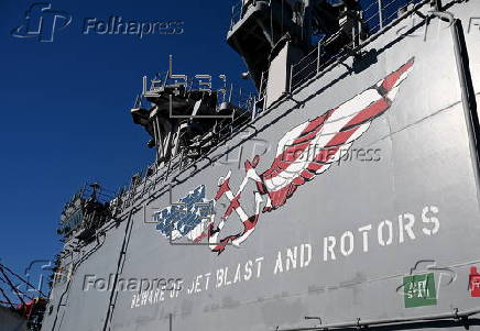 USS America tour in Brisbane