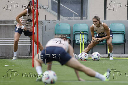 Entrenamiento selección española femenina de fútbol