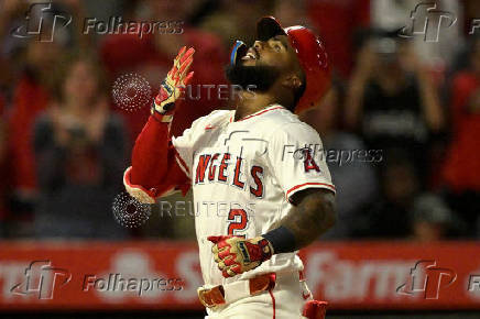 MLB: Texas Rangers at Los Angeles Angels