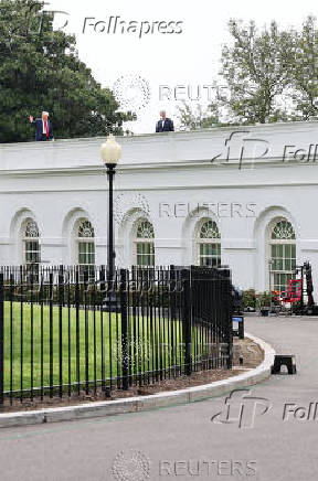 U.S. President Donald Trump at the White House in Washington