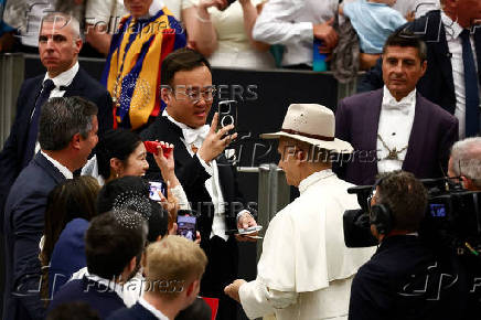 Pope Leo XIV holds general audience at the Vatican