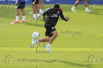 Entrenamiento del Atlético de Madrid