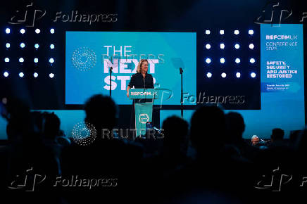Reform UK party conference, in Birmingham