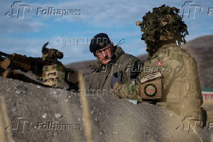 Military drills in Greenland
