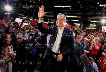 Canada's Prime Minister Carney holds election campaign tour in Saskatoon, Saskatchewan