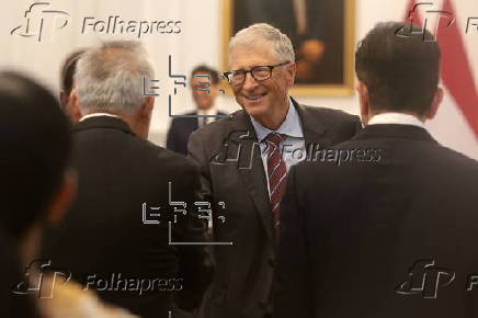 Microsoft founder Bill Gates meets Indonesian President Prabowo Subiyanto