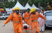 India Nationwide civil defence drill in New Delhi