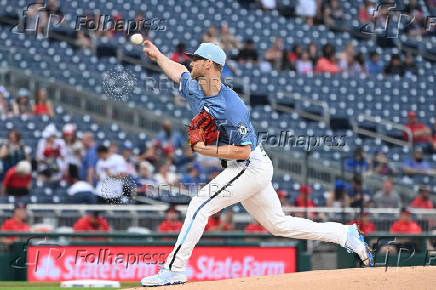 MLB: Texas Rangers at Washington Nationals