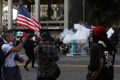 No Kings Day protests, in Los Angeles