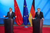 Chinese Foreign Minister Wang Yi visits Berlin