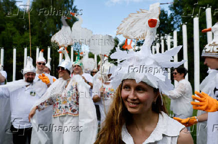 Contemporary art festival held in Russia's Kaluga region