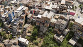 Casas em área de risco