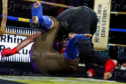 Cops Combat, Thailand's martial art competition for police officers nationwide, in Bangkok