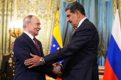 Venezuelan President Maduro on official visit to Russia
