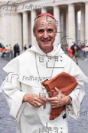 Pope Leo XIV celebrates Mass with the Cardinal electors in the Sistine Chapel