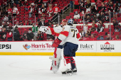 NHL: Stanley Cup Playoffs-Florida Panthers at Carolina Hurricanes