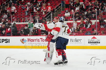 NHL: Stanley Cup Playoffs-Florida Panthers at Carolina Hurricanes
