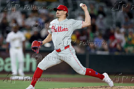 MLB: Philadelphia Phillies at Athletics