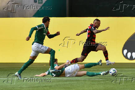 SÃO PAULO (SP), 25.05.2025 - Futebol / Palmeiras x Flamengo