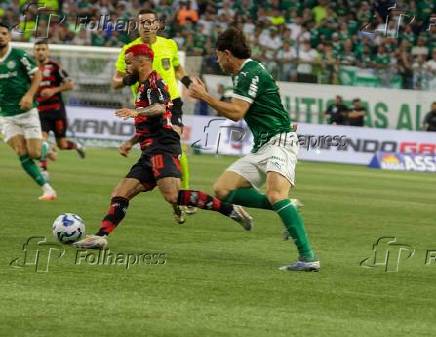 Partida entre Palmeiras e Flamengo