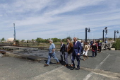 Senator Markey tours Chelsea and Everett after flood resilience funding cut