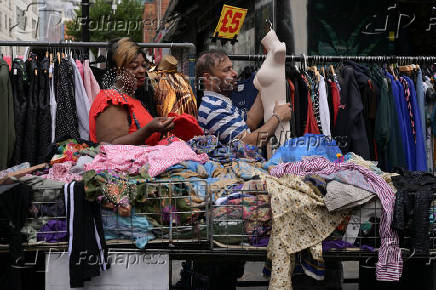 Petticoat Lane Market in London