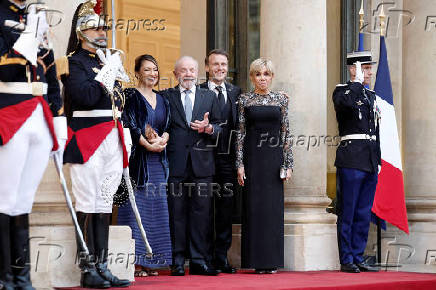 Brazilian President Lula on state visit to France