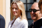 French President Emmanuel Macron visits Monaco