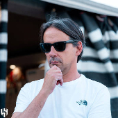 New Al Hilal coach Simone Inzaghi during a training session