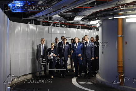 French President Macron on state visit to Monaco