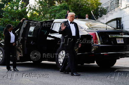 U.S. President Trump attends