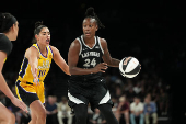 WNBA: Los Angeles Sparks at Las Vegas Aces