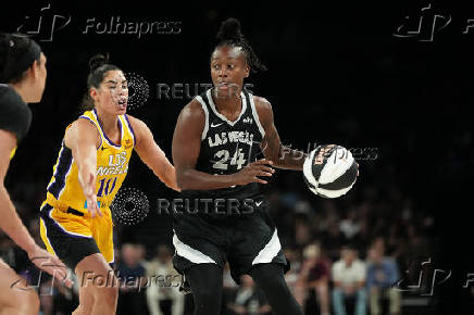 WNBA: Los Angeles Sparks at Las Vegas Aces