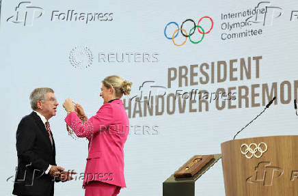 Kirsty Coventry takes over as the new International Olympic Committee President