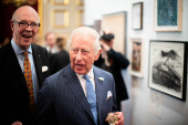 The King and Queen celebrate 25 years of the Royal Drawing School, in London