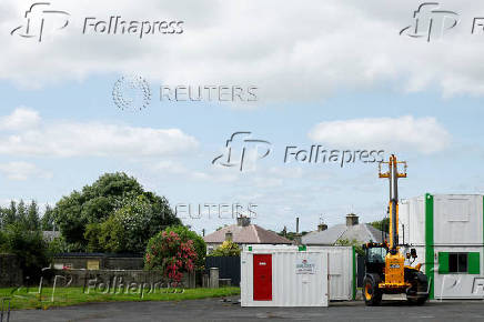 Excavation at the site of Bon Secours Mother and Baby Home, where bodies of 796 babies were uncovered, in Tuam