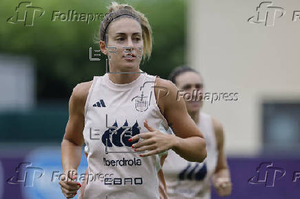Entrenamiento selección española femenina de fútbol