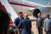 Spanish Prime Minister Pedro Sanchez visits Mauritania