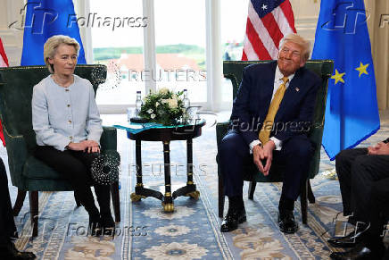 U.S. President Trump visits Scotland