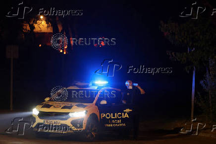Wildfire in Tres Cantos, near Madrid